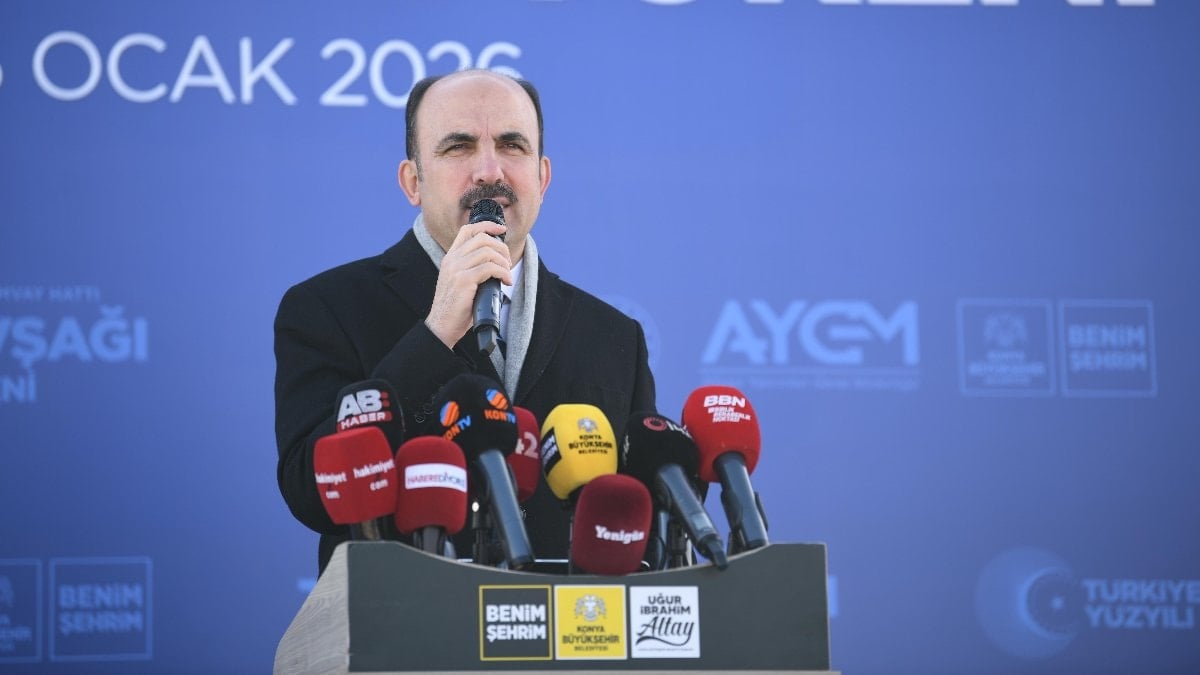 Konya’nın gelişen raylı sistem yolculuğunda önemli bir adım daha: Temeller atıldı