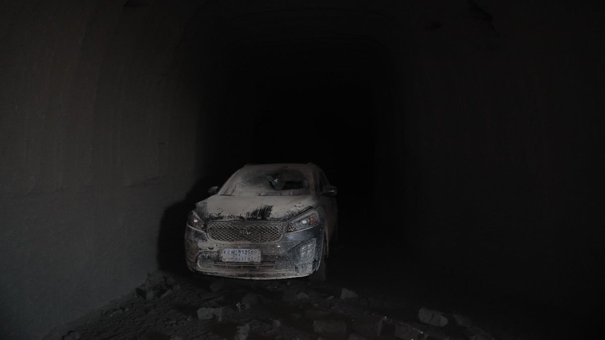 Suriye’de terör örgütünün inşa ettiği tüneller tespit edildi