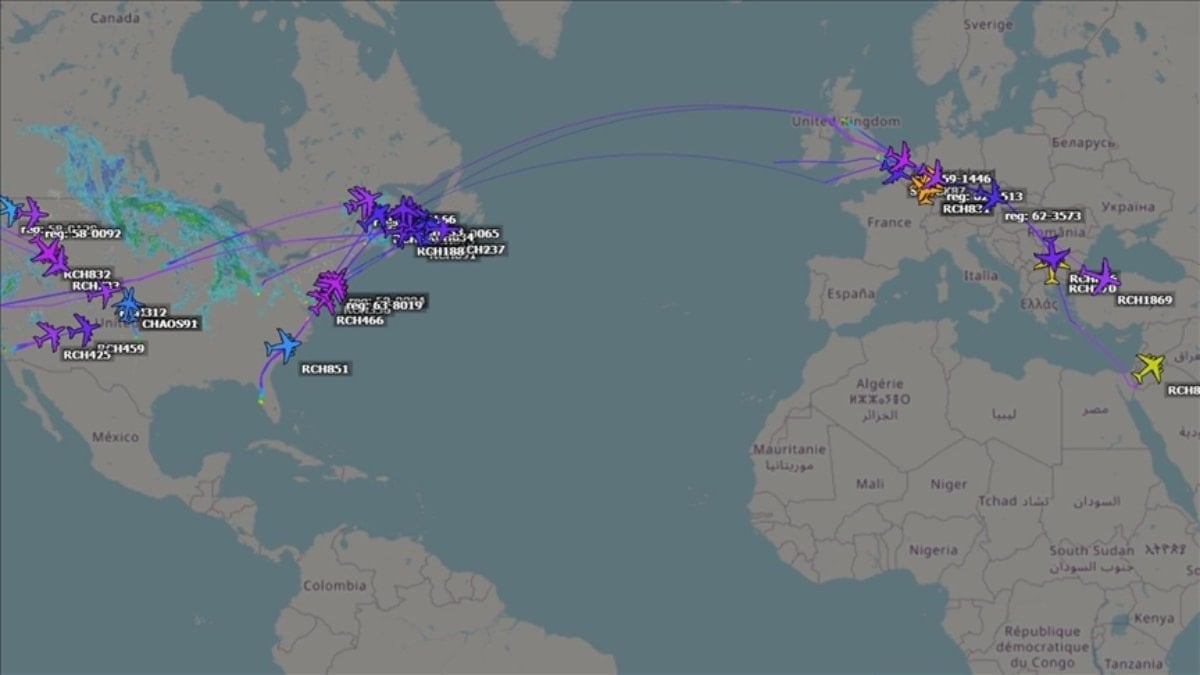 ABD’den Orta Doğu’ya dikkat çeken sevkiyat: Onlarca savaş uçağı gönderdi