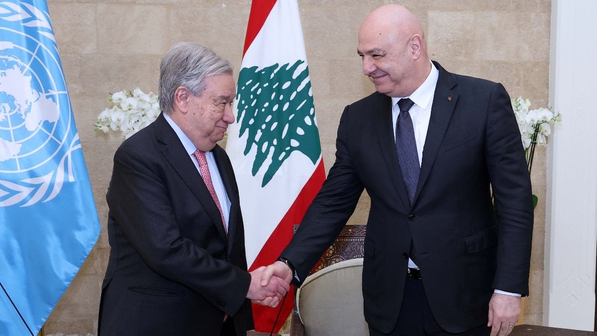 Antonio Guterres: Lübnan halkı bu savaşı seçmedi