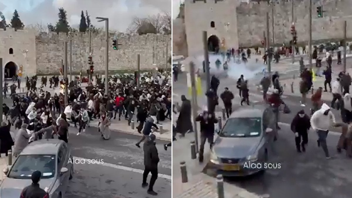 İsrail askerleri Mescid-i Aksa’yı kapattı: Sert müdahalede bulundular