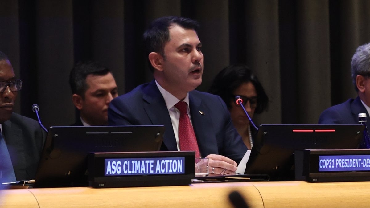 Murat Kurum, BM’de Türkiye’nin COP31 vizyonunu anlattı