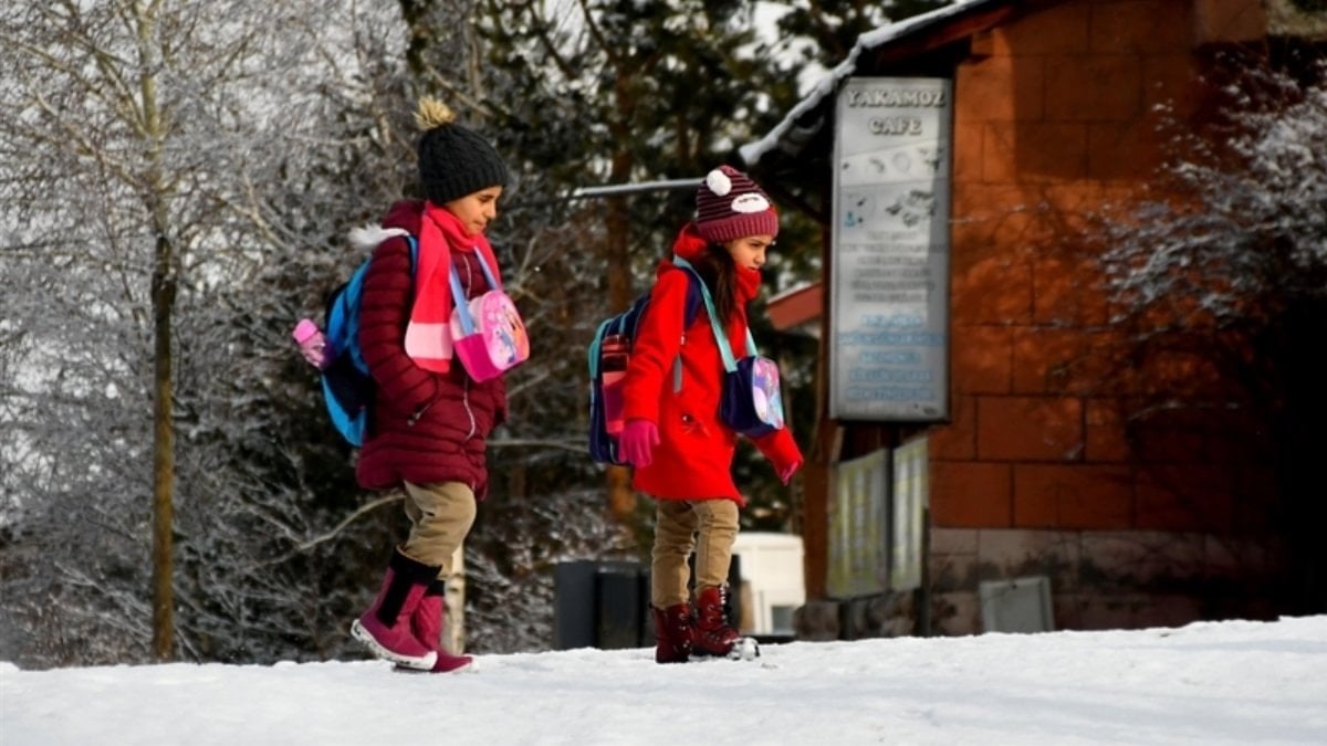 Ordu ve Ağrı’da eğitime kar engeli