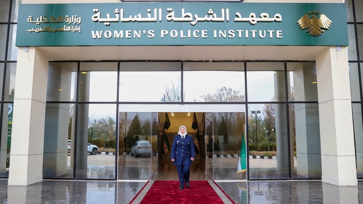 Suriye’de Kadın Polisi Enstitüsü açıldı
