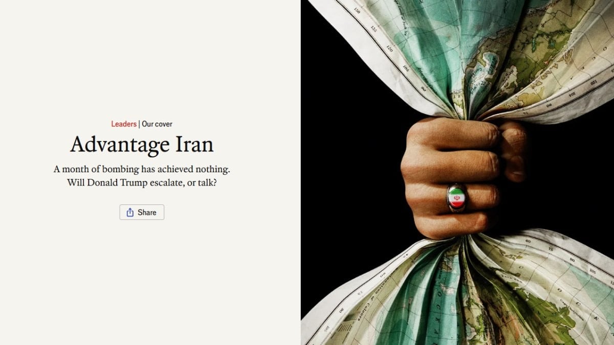 The Economist’ten dikkat çeken İran kapağı