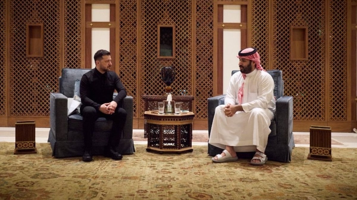 Zelensky, Suudi Arabistan’da: İran İHA’larına karşı mücadele için imzalar atıldı