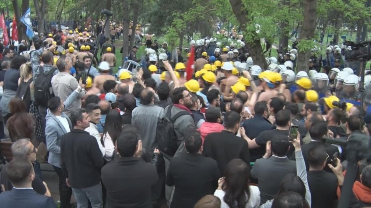 Ankara’da madenci eylemi: Alacaklar hesaplara yattı TİP eylemi bırakmadı