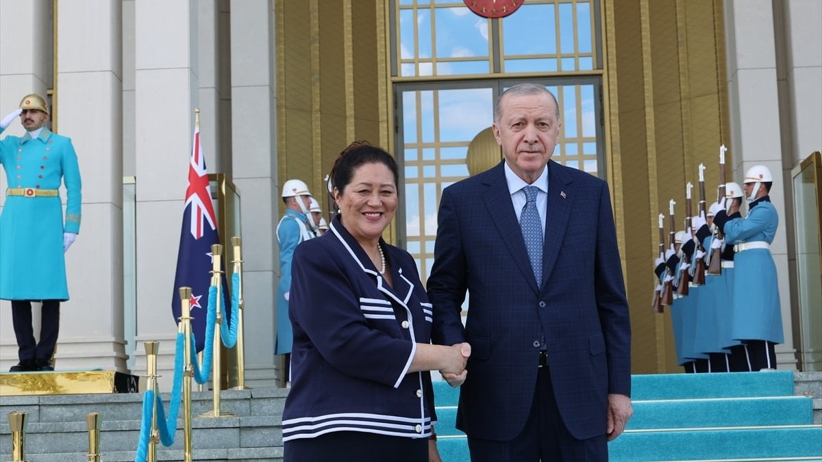 Cumhurbaşkanı Erdoğan, Yeni Zelanda Genel Valisi’ni kabul etti