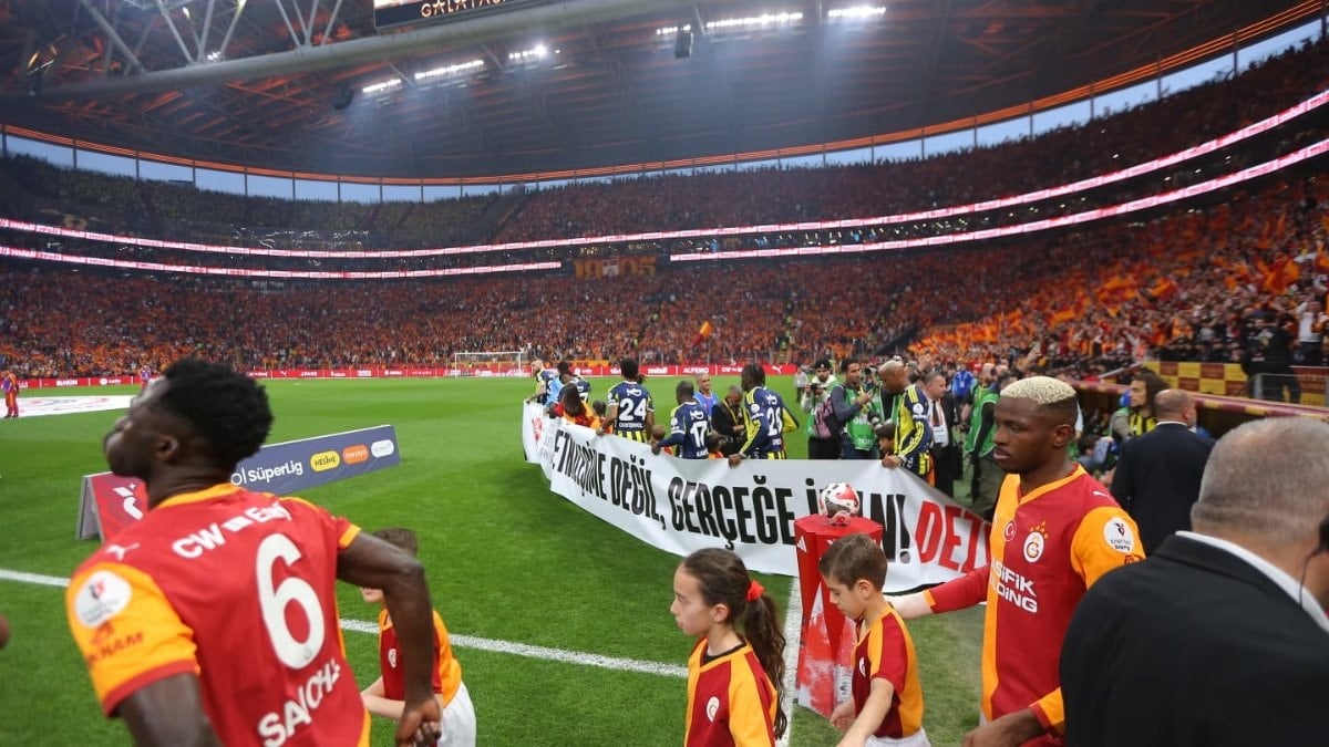 Derbide takımlar, dezenformasyona “Dur” dedi