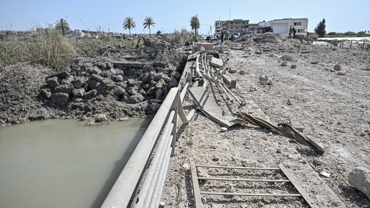 İsrail, Lübnan’da bulunan Kasımiye Köprüsü’nü ikinci kez hedef aldı