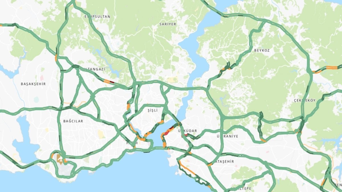İstanbul’da 23 Nisan’da yollar boş kaldı