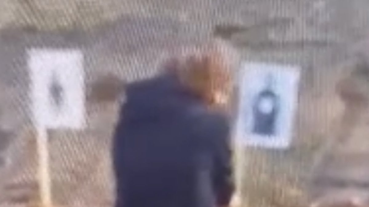 Kahramanmaraş’taki saldırganın atış talimi yaptığı görüntüler ortaya çıktı