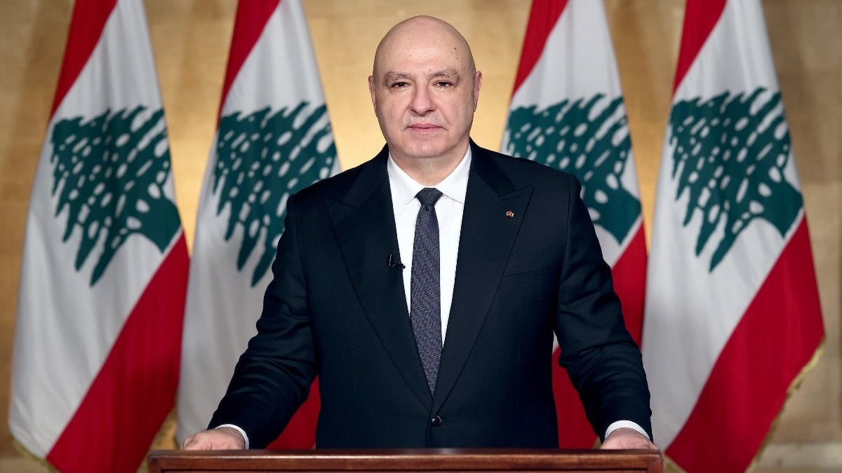 Lübnan Cumhurbaşkanı Aoun: Ülke toprağından tek bir zerre dahi feda edilmeyecek