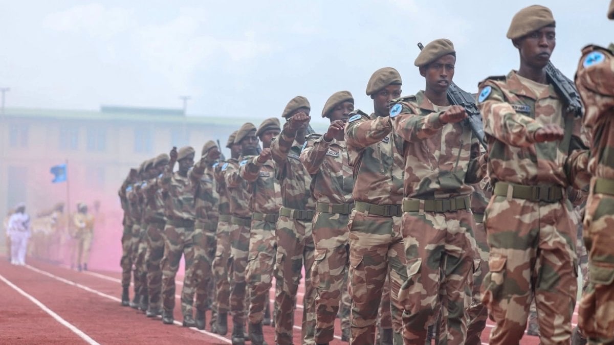 Somali’de TSK tarafından eğitilen Gorgor Özel Kuvvetleri’nden gövde gösterisi