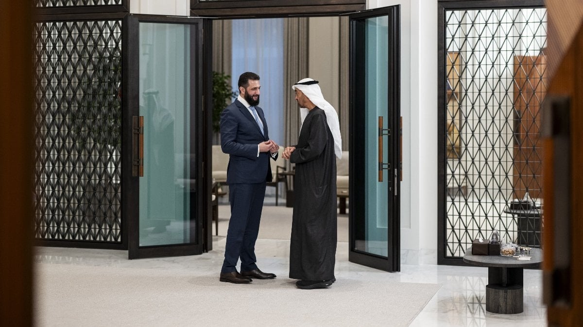 Suriye Devlet Başkanı Eş-Şara, BAE’de