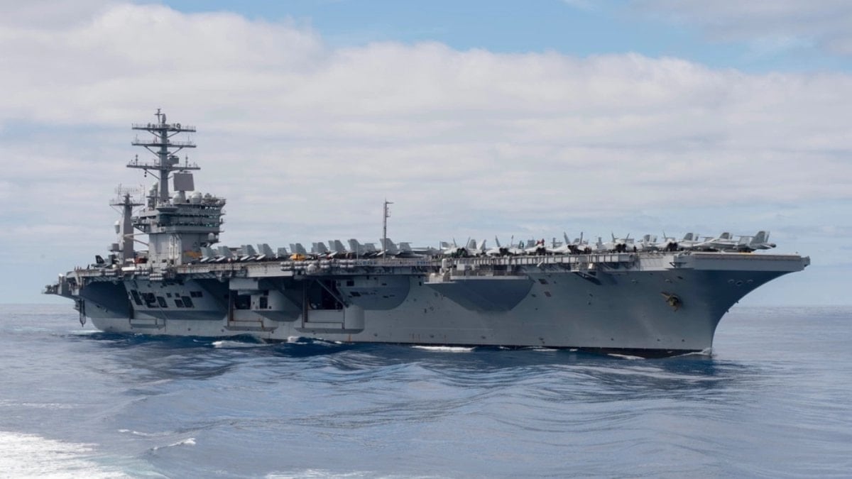 ABD, USS Nimitz uçak gemisini Karayipler’e konuşlandırdı