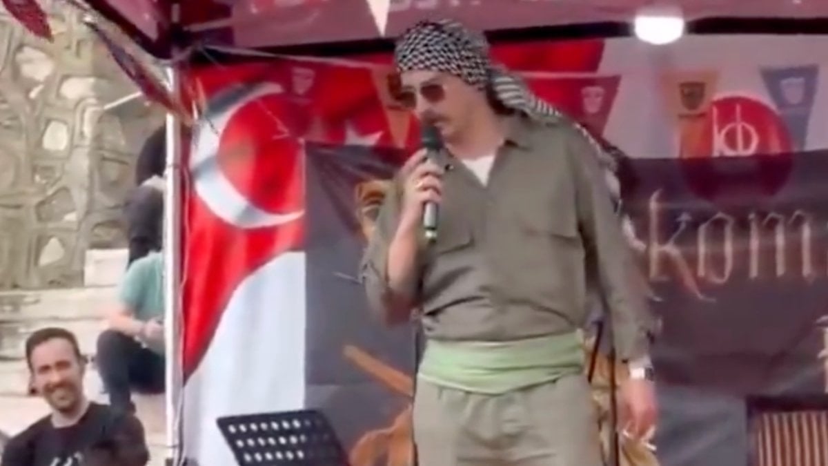 Ankara’da ‘Turkomania Fest’te tartışmalı kostüm