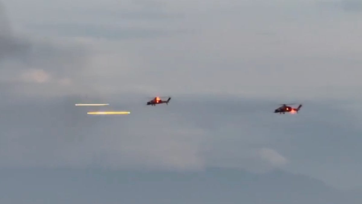 ATAK Helikopterleri, EFES 2026 Tatbikatı’nda hedefleri tam isabetle vurdu