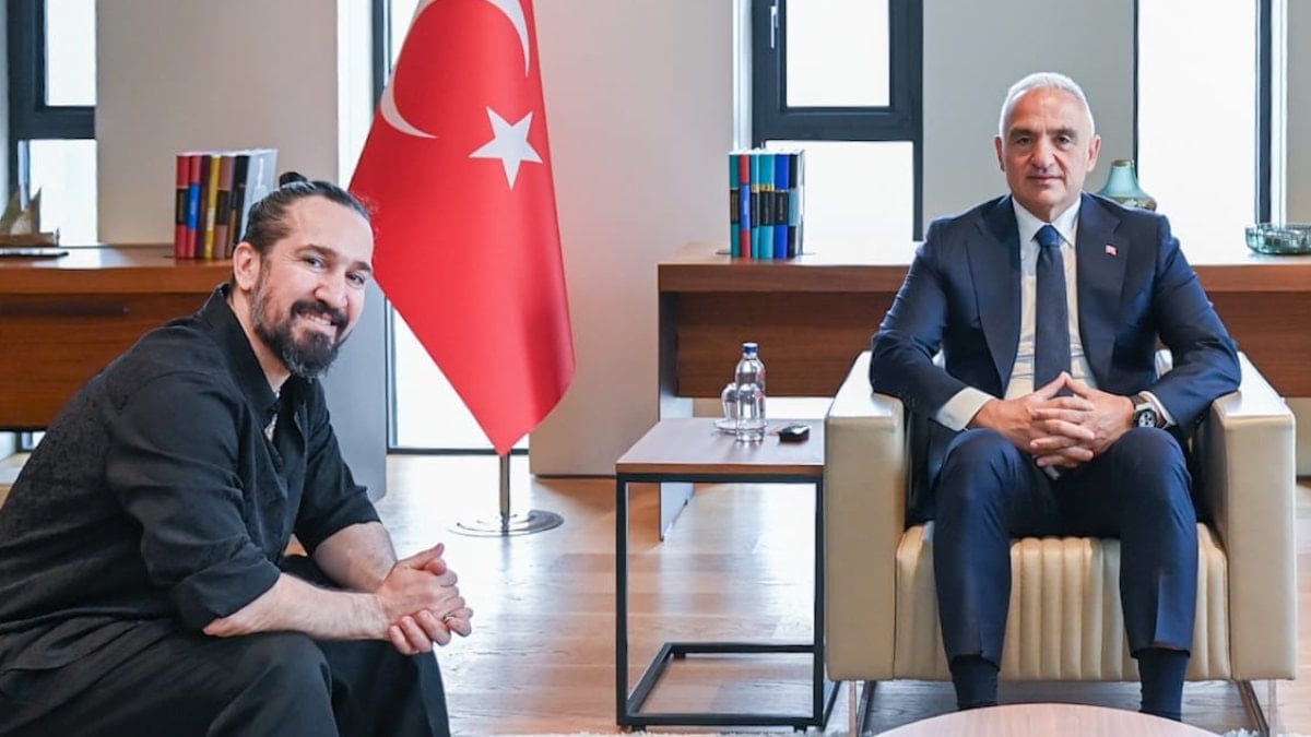 Barış Manço’nun izinde anlamlı buluşma: Mehmet Nuri Ersoy, Doğukan Manço ile görüştü