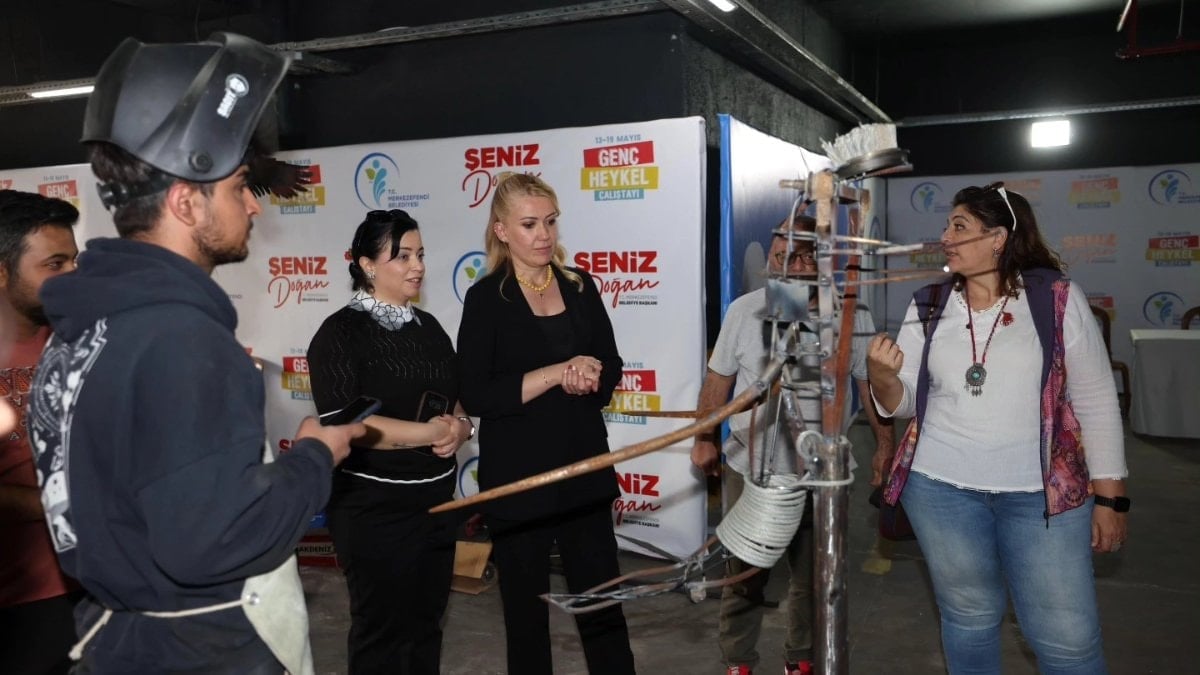 CHP’li Merkezefendi Belediyesi’nden heykel çalıştayı