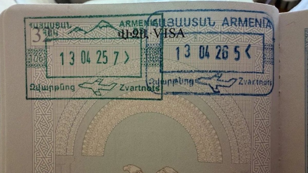 Ermenistan, pasaport damgalarından Ağrı Dağı’nı çıkarttı