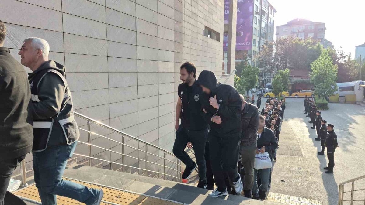 Eskişehir merkezli yasa dışı bahis operasyonunda 45 şüpheli adliyeye sevk edildi
