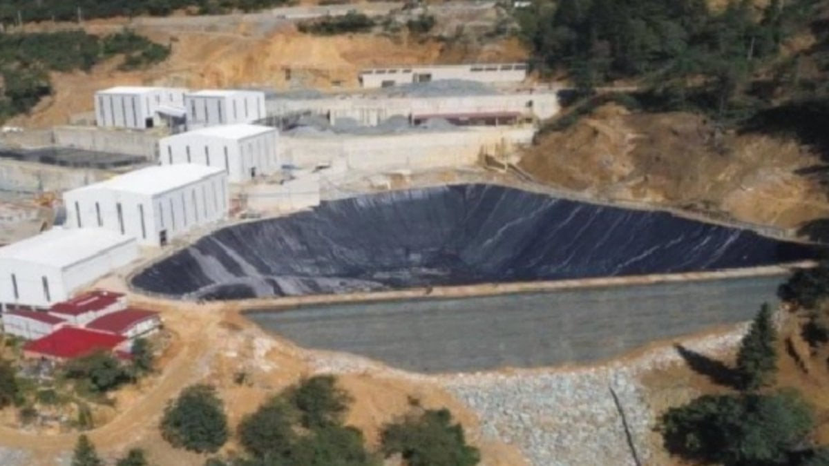 Giresun’da atık suyu dereye boşaltan maden şirketine 2 milyon 517 bin lira ceza