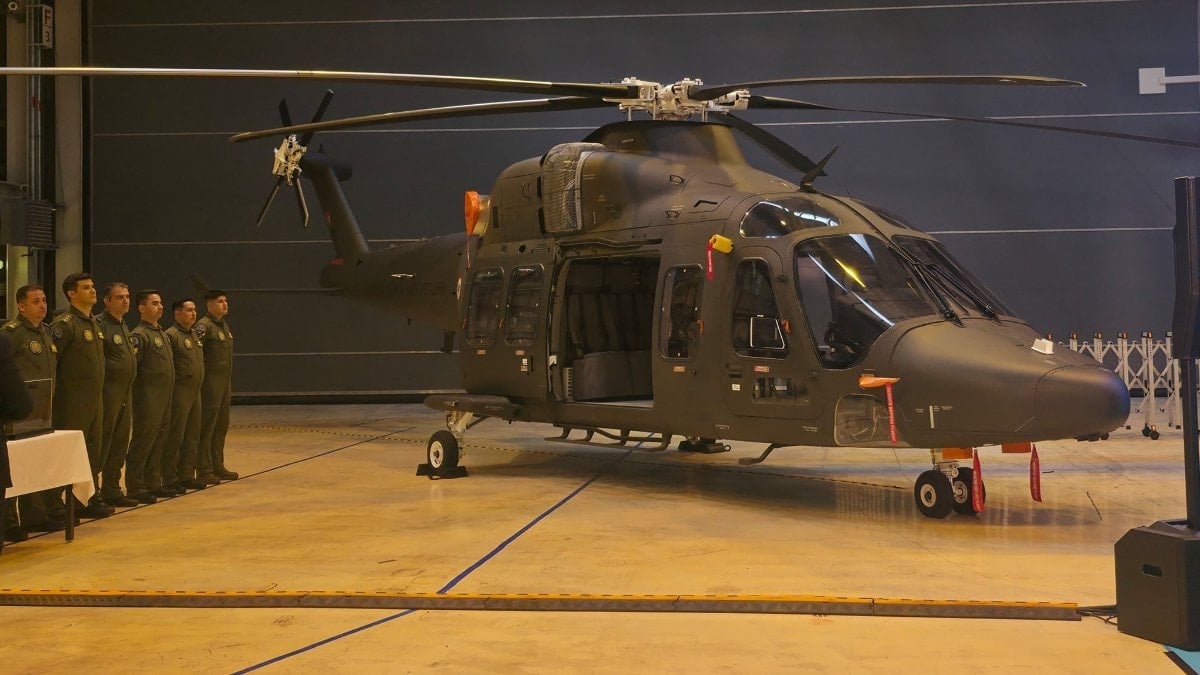 GÖKBEY helikopteri Kara Kuvvetleri Komutanlığı’na teslim edildi