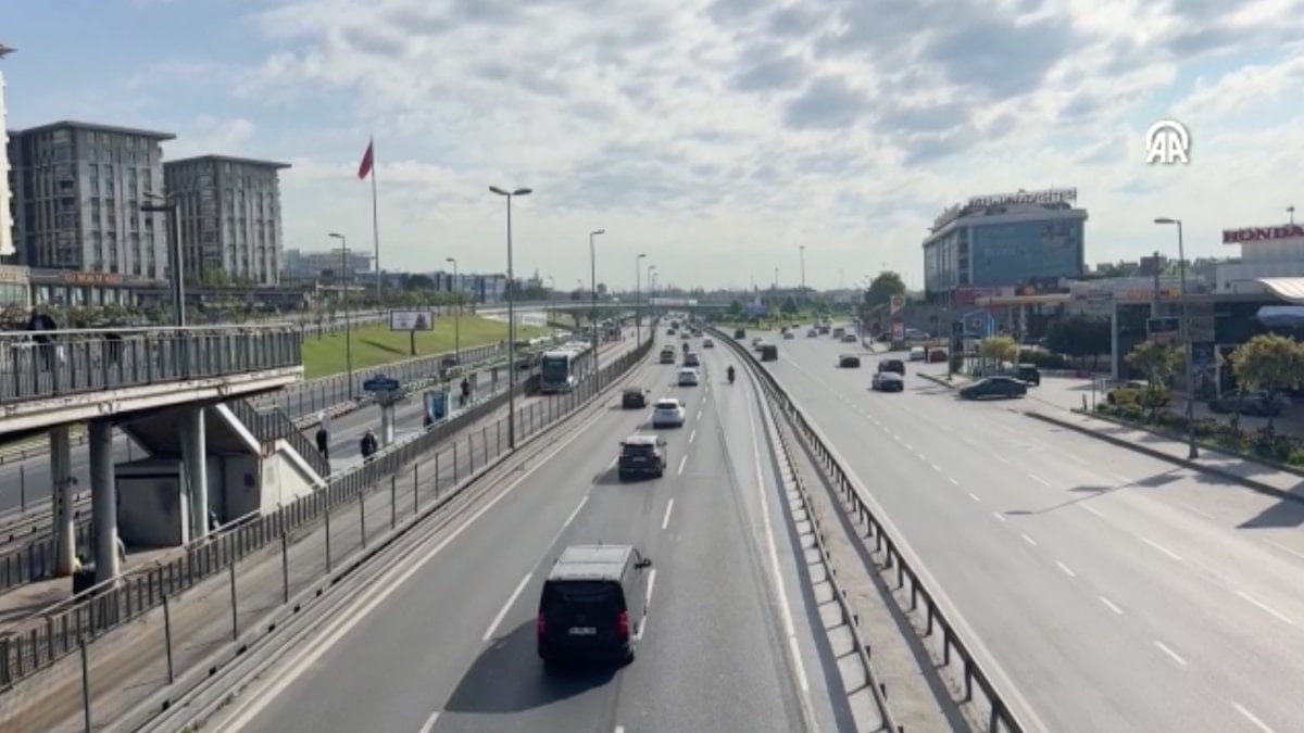 İstanbul’da arife günü yollar boş kaldı