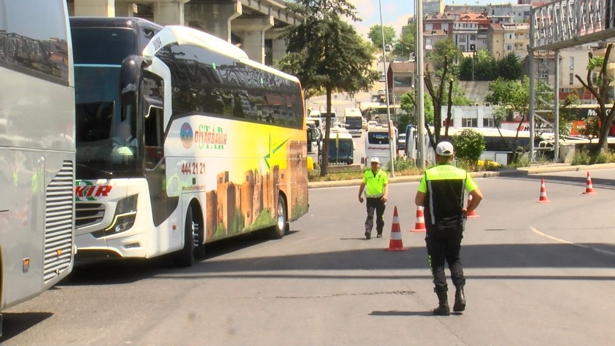İstanbul’da bayram öncesi trafik denetimleri sürüyor