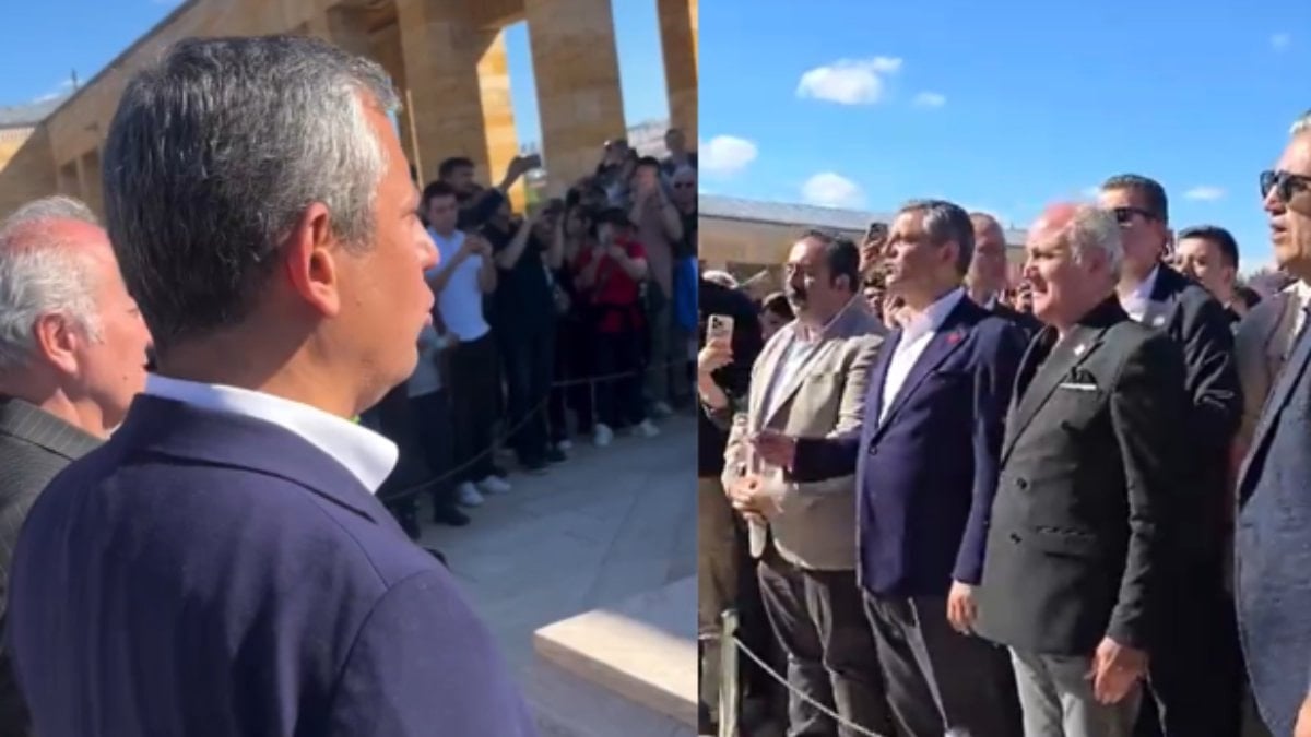 Özgür Özel, İsmet İnönü’nün kabrine gitti
