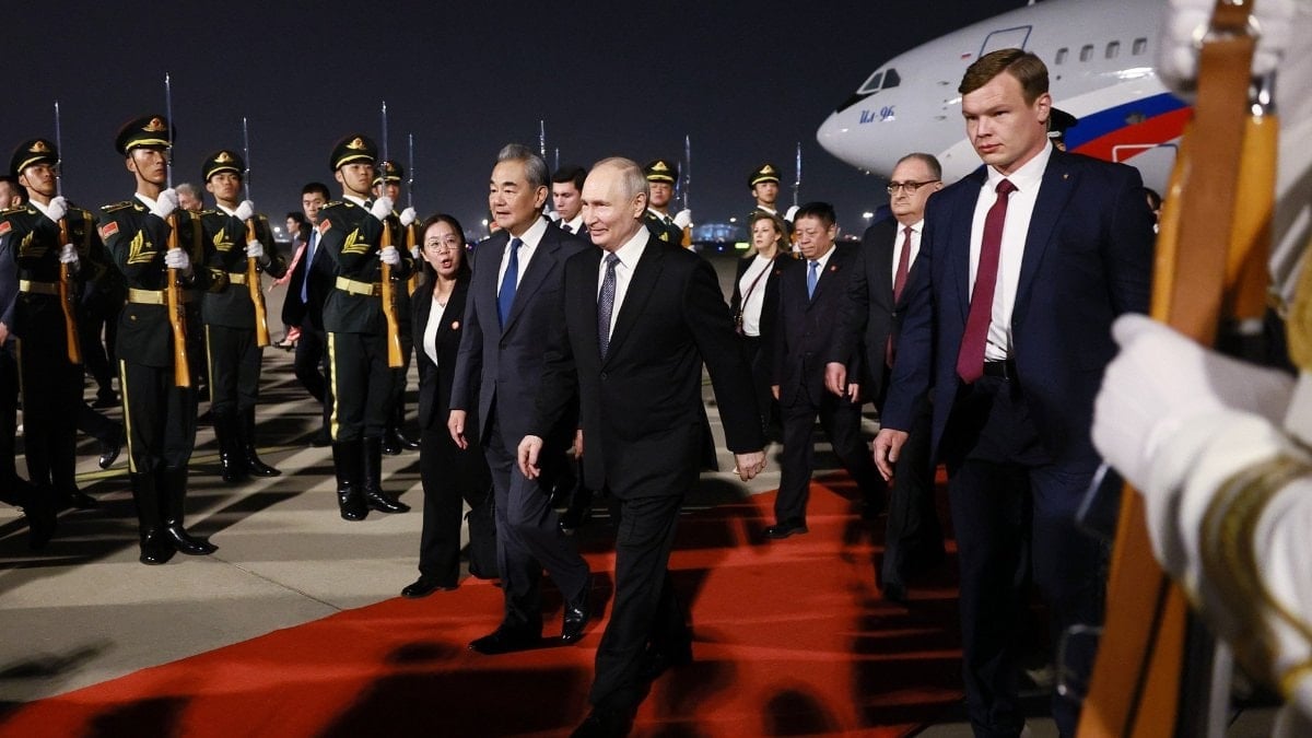Rusya Devlet Başkanı Vladimir Putin Çin’de