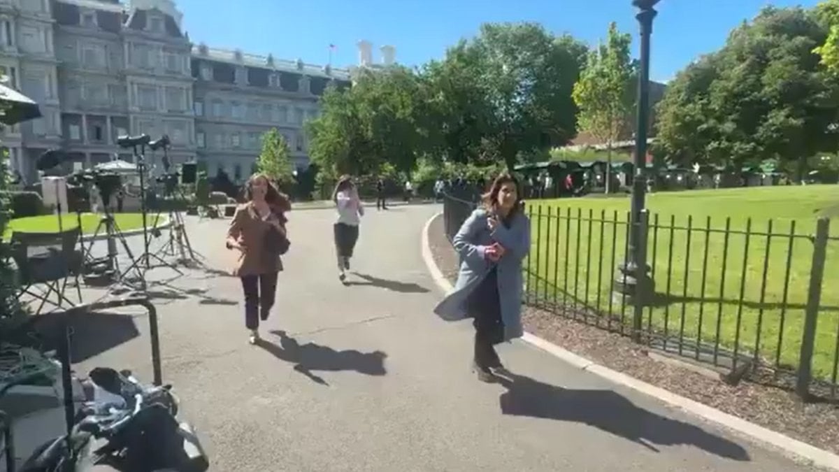 Silah sesleri duyuldu: Beyaz Saray’da alarma geçildi