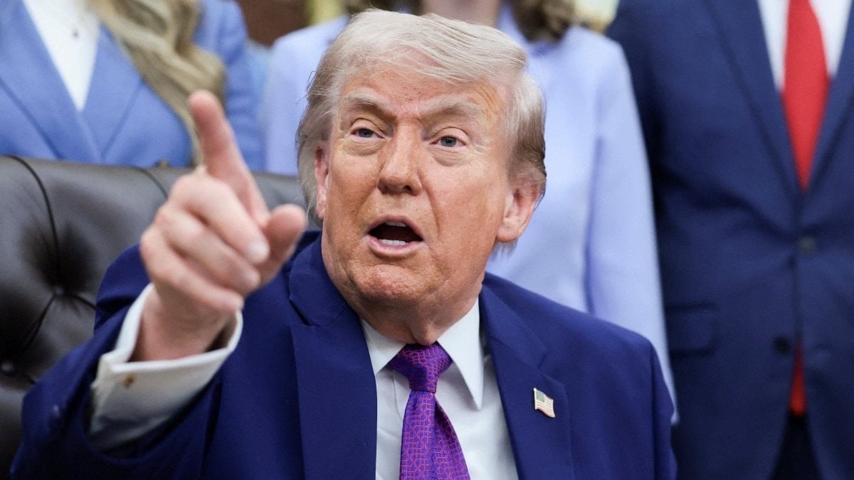 Trump’tan İran’a harita paylaşımlı tehdit