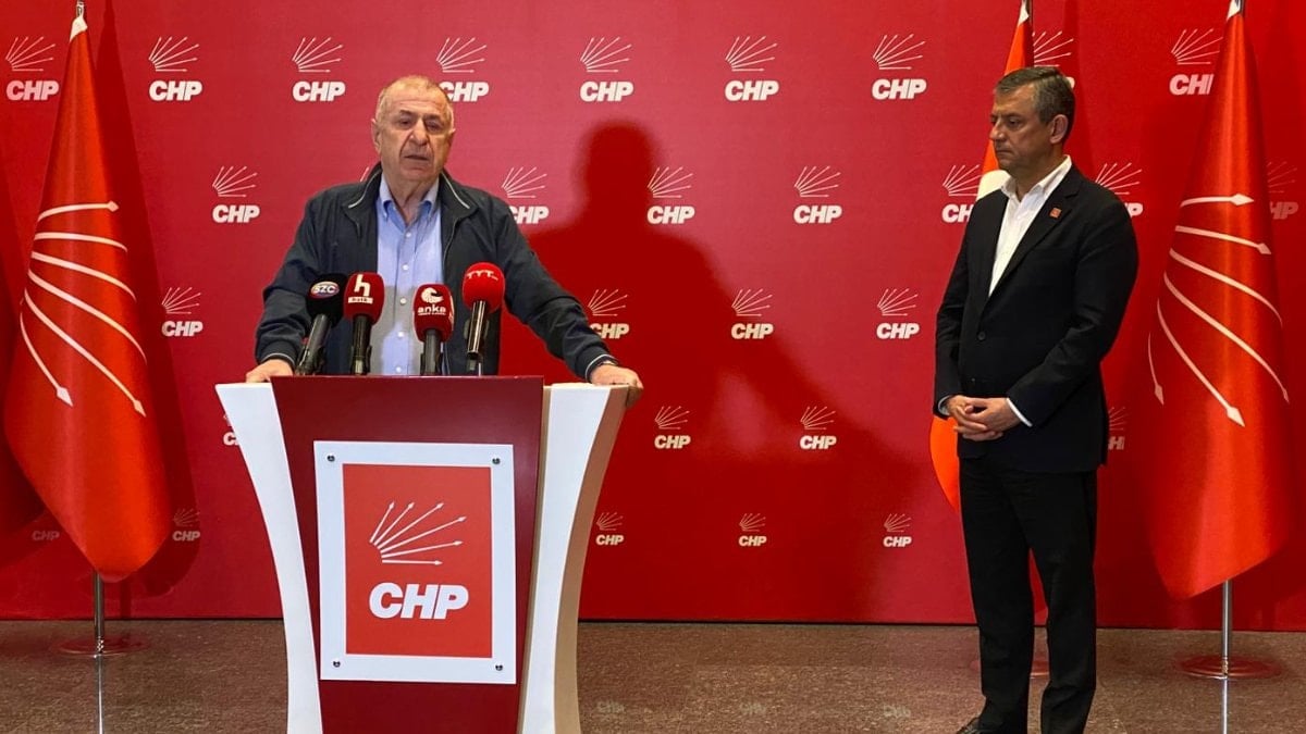 Ümit Özdağ ile Özgür Özel, CHP Genel Merkezi’nde bir araya geldi