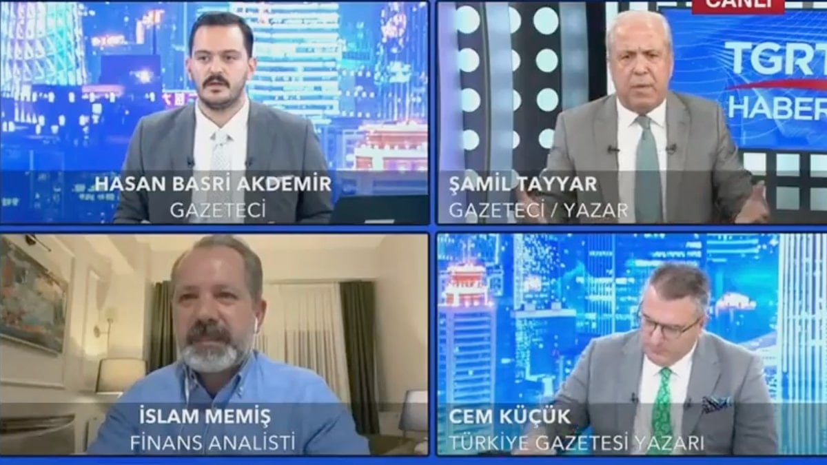 Canlı yayında İslam Memiş ile Şamil Tayyar’ın ‘altın’ kavgası