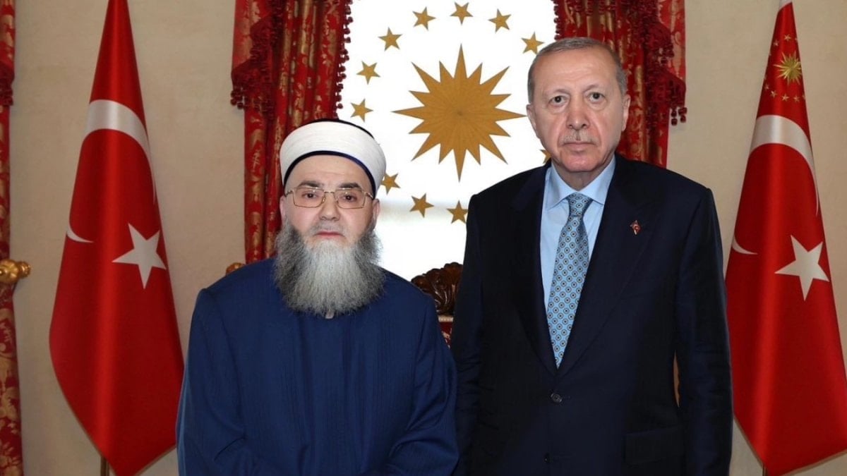 Cumhurbaşkanı Erdoğan, Cübbeli Ahmet’i kabul etti