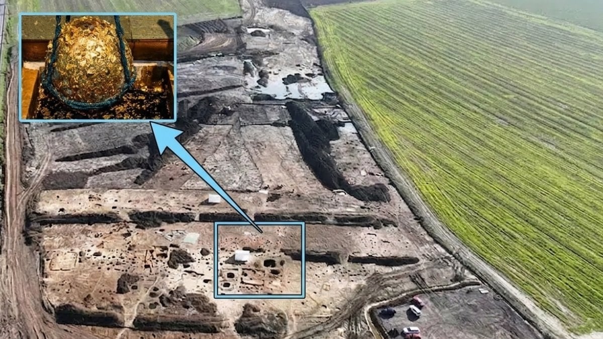 İnşaat işçileri tesadüfen buldu, otoyolun altından asırlık hazine çıktı