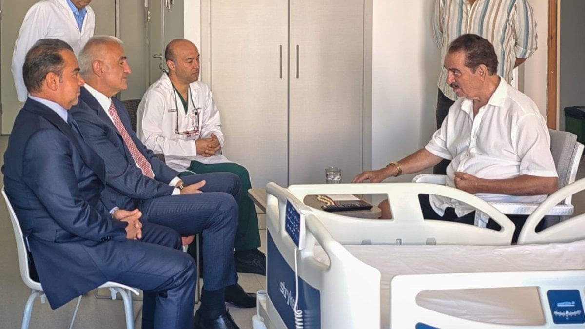 Mehmet Nuri Ersoy’dan İbrahim Tatlıses’e ‘geçmiş olsun’ ziyareti