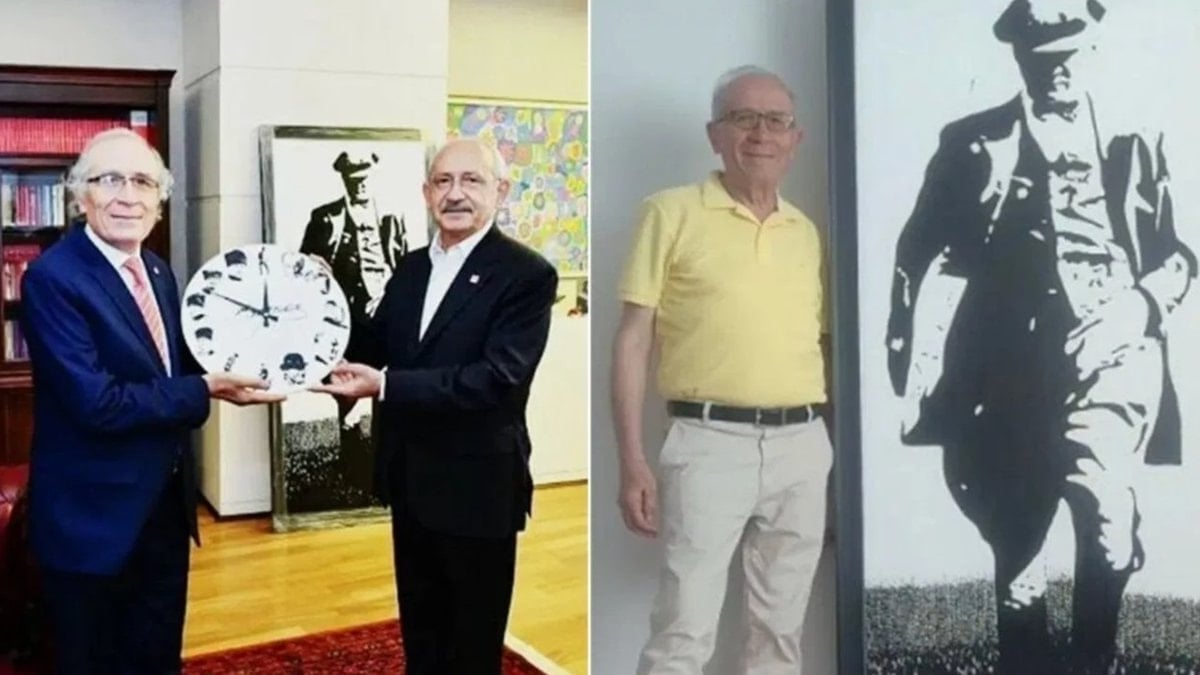 Ressam Hamza Saykan, CHP’ye verdiği Atatürk tablolarını geri aldı