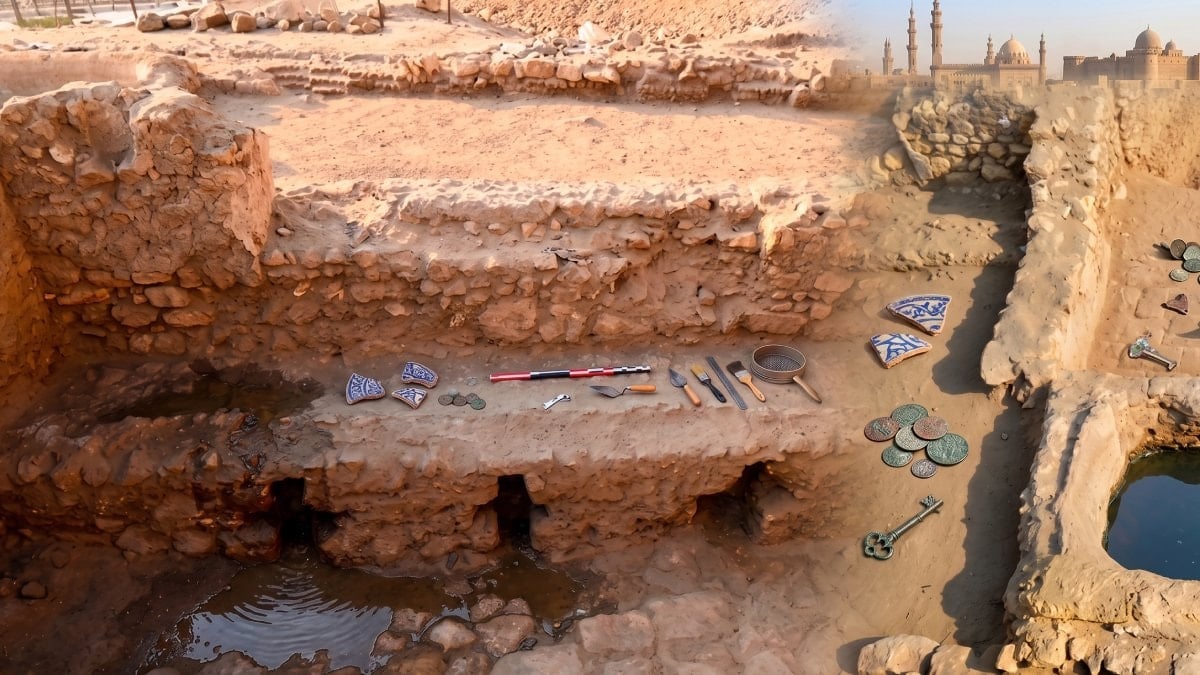 Sıradan bir kazı sanıyorlardı: Altından 700 yıllık hem cami hem şebeke çıktı