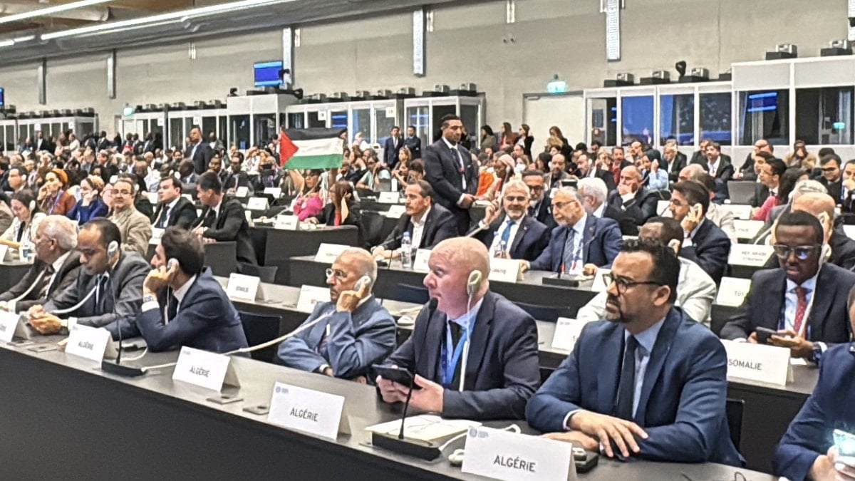 Vedat Işıkhan kürsüden İsrail’e yüklendi: İsrailli diplomat tepkiler nedeniyle konuşamadı