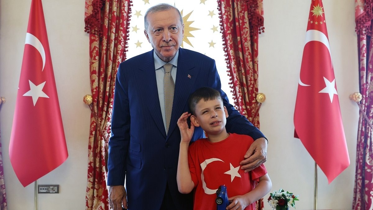 Cumhurbaşkanı Erdoğan, Joshua Harris’i kabul etti