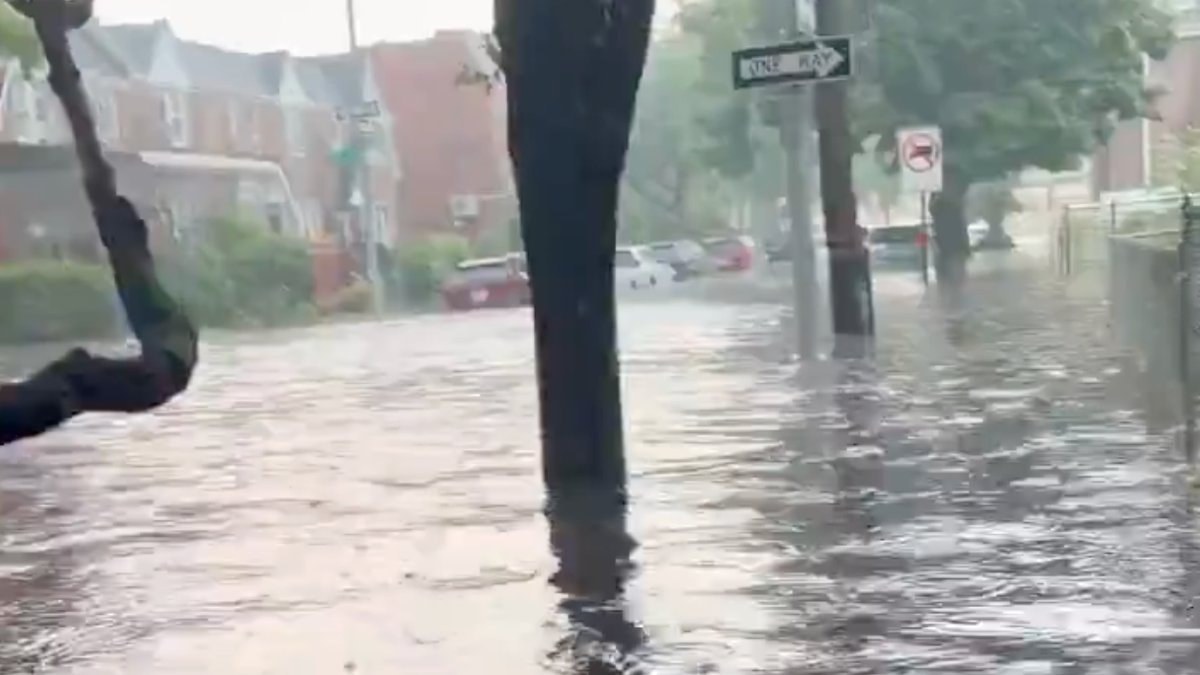 Dünya Kupası finali öncesi New York’u sel bastı