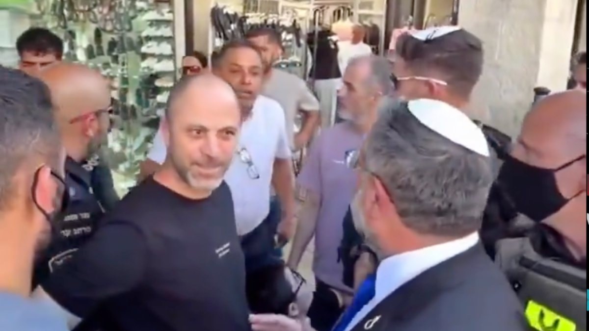 İsrailli Bakan Gvir’den Filistinli esnafa skandal sözler: Buranın sahibi benim