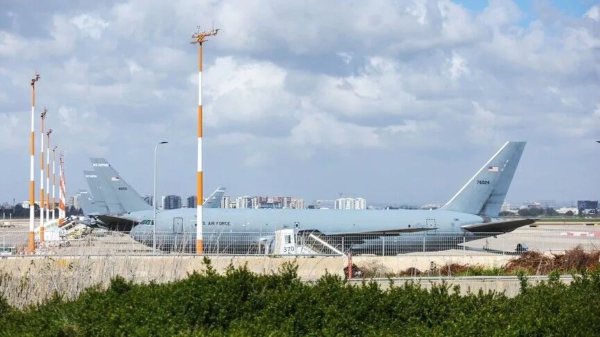 ABD, Tel Aviv’deki bazı yakıt ikmal uçaklarını geri çekmeye başladı