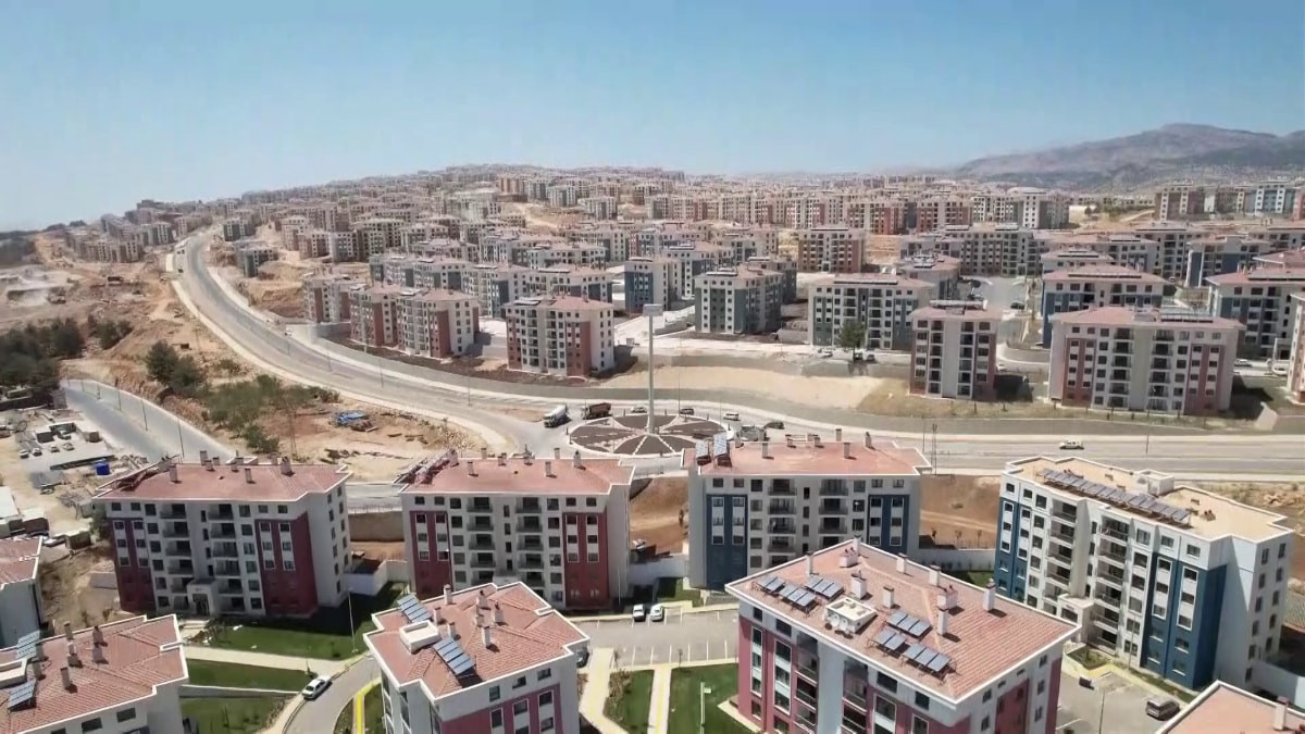 Adıyaman’da deprem konutlarıyla yeni bir şehir inşa edildi