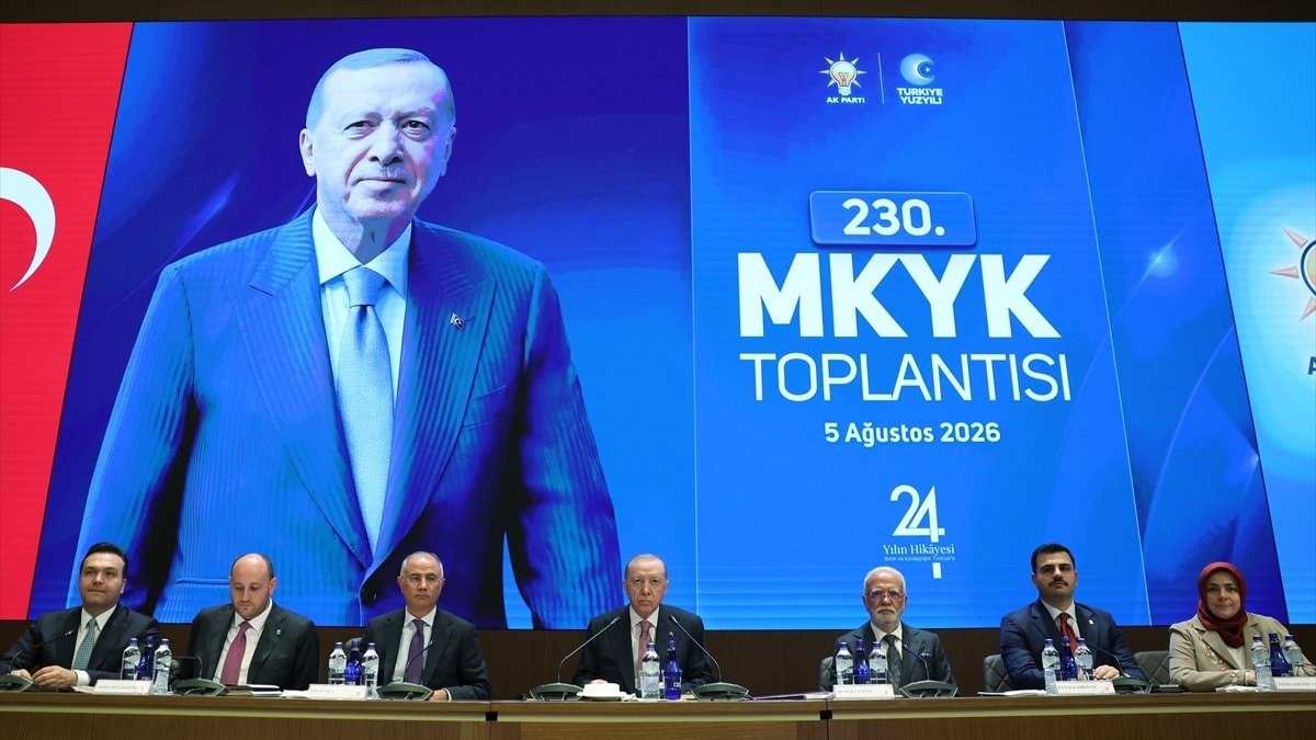 AK Parti MKYK’sı toplandı