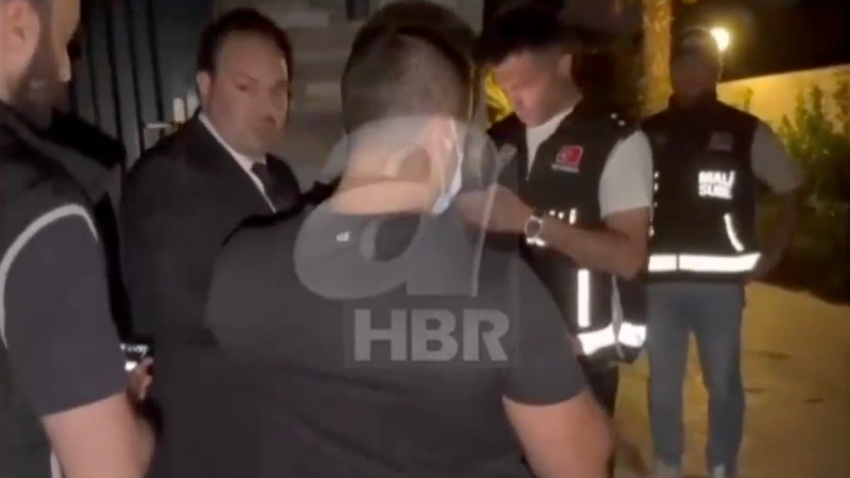 Alihan Kuriş’in gözaltı görüntüleri ortaya çıktı