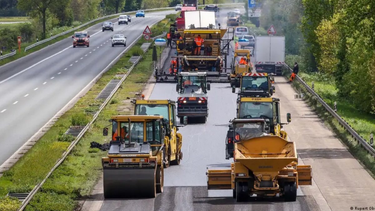 Almanya’nın yeni sorunu: Yollar sıcak havalara hazır değil